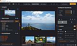 Während der linke Arbeitsbereich von Radiant Photo sich beim Wechsel der Betriebsmodi vom Umfang der Optionen nicht ändert, wächst die Optionsvielfalt auf der rechten Seite deutlich an. [Foto: MediaNord]