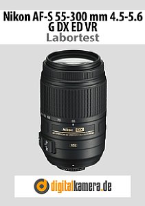 Nikon AF-S 55-300 mm 4.5-5.6G DX ED VR mit D7200 Labortest