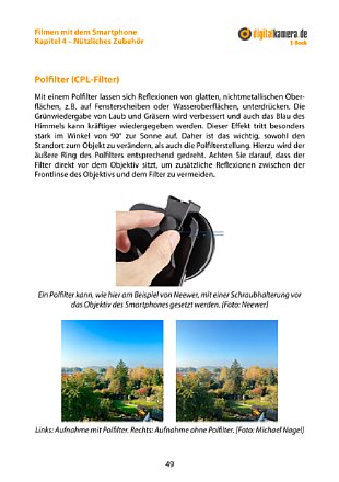 Filmen mit dem Smartphone – Michael Nagel. [Foto: MediaNord]