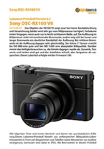 Sony DSC-RX100 VII Labortest, Seite 1 [Foto: MediaNord]
