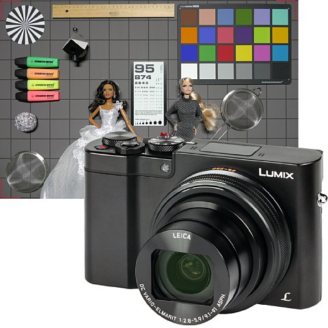 Vorschau des photographierten Testbildes mit Kamera