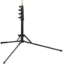 Manfrotto 5002BL Nano Plus Stand mit Nivellierbein, schwarz