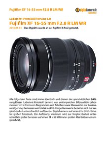 Fujifilm XF 16-55 mm F2.8 R LM WR mit X-Pro2 Labortest, Seite 1 [Foto: MediaNord]