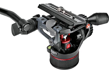 Manfrotto Nitrotech N8 Fluid-Videokopf (MVHN8AH). [Foto: Manfrotto]