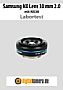 Samsung NX Lens 30 mm 2.0 mit NX30 Labortest