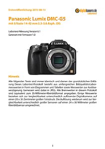 Panasonic Lumix DMC-G5 mit G Vario 14-42 mm 3.5-5.6 Asph. OIS Labortest, Seite 1 [Foto: MediaNord]