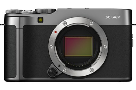 Fujifilm X-A7 Silber. [Foto: Fujifilm]