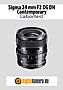 Sigma 24 mm F2 DG DN Contemporary mit fp L Labortest (Labortest-Protokoll)