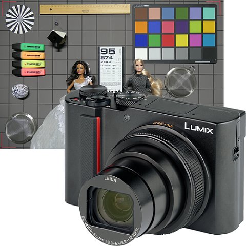 Vorschau des photographierten Testbildes mit Kamera