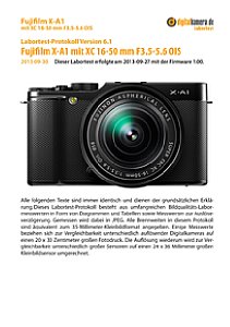 Fujifilm X-A1 mit XC 16-50 mm F3.5-5.6 OIS Labortest, Seite 1 [Foto: MediaNord]
