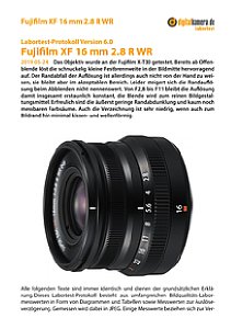 Fujifilm XF 16 mm 2.8 R WR mit X-T30 Labortest, Seite 1 [Foto: MediaNord]