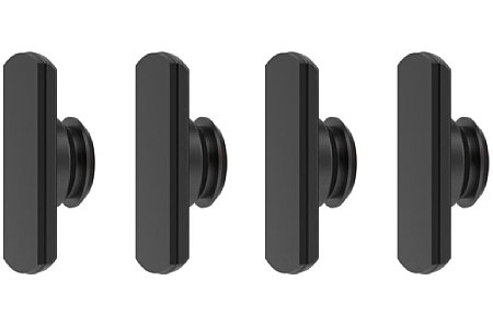 Fidlock SnapSnap Lens Cap Clip Base Parts (4er Set). [Foto: Fidlock]