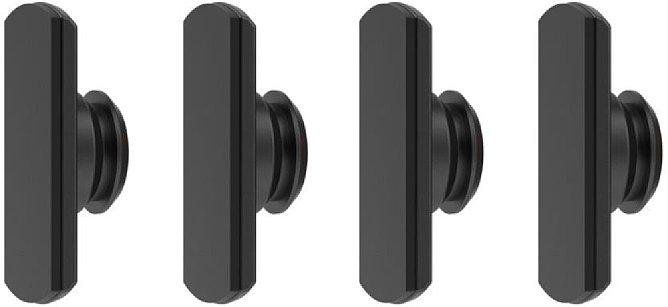 Fidlock SnapSnap Lens Cap Clip Base Parts (4er Set). [Foto: Fidlock]