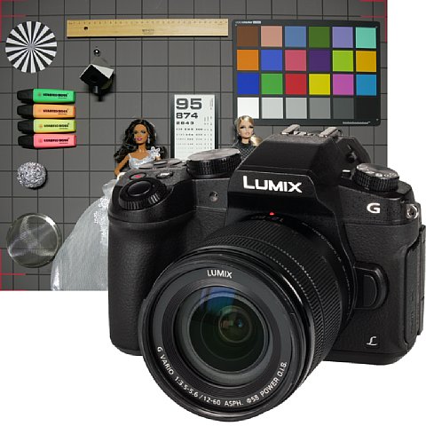 Vorschau des photographierten Testbildes mit Kamera