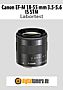 Canon EF-M 18-55 mm 3,5-5,6 IS STM mit EOS M Labortest (Labortest-Protokoll)