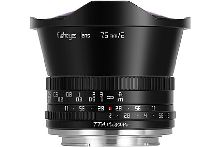 TTArtisan 7,5 mm f/2.0 Fisheye. [Foto: TTArtisan]