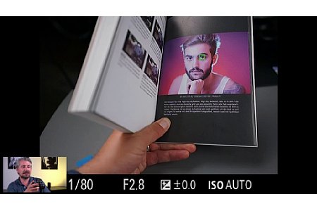 Sony Schulungsvideo mit Manuel Quarta - Fokus Vergrößerung. [Foto: MediaNord]