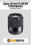 Sigma 30 mm 1.4 DC DN Contemporary mit Fujifilm X-T5 Labortest (Labortest-Protokoll)