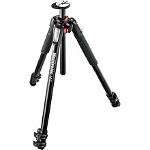 Manfrotto MT055XPRO3 055 Alu-Fotostativ mit 3 Segm. u. horizontaler Mittelsäule