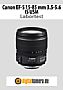 Canon EF-S 15-85 mm 3.5-5.6 IS USM mit EOS 7D Mark II Labortest (Labortest-Protokoll)