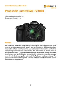 Panasonic Lumix DMC-FZ1000 Labortest, Seite 1 [Foto: MediaNord]