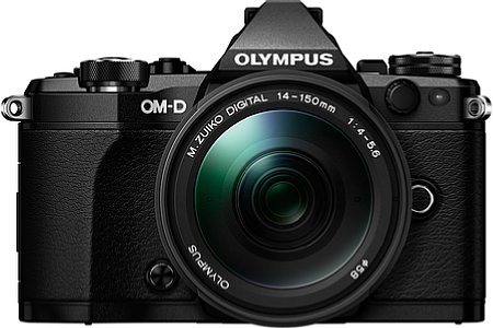 Olympus OM-D E-M5 Mark II mit 14-150 mm II – Produktbundle auf