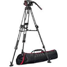 Manfrotto Videokopf 509 mit Stativ 645 Fast Twin Carbon (MVK509TWINFC)