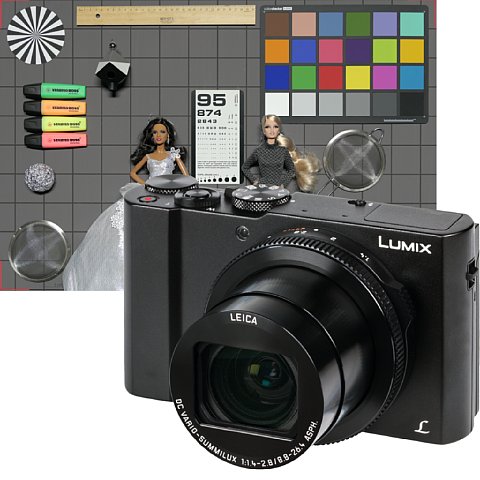 Vorschau des photographierten Testbildes mit Kamera