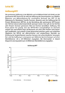 Leica X2 Labortest, Seite 1 [Foto: MediaNord]