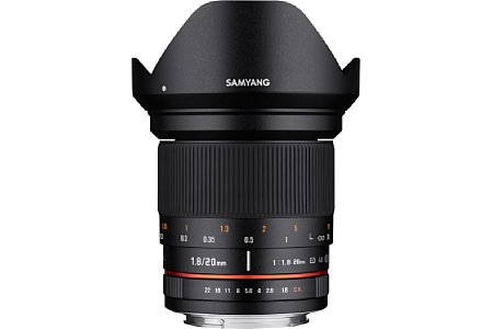 Samyang 20 mm F1.8 ED AS UMC Fotoobjektiv. [Foto: Samyang]