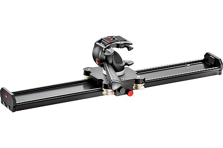 Manfrotto Slider MVS060A mit 391RC2. [Foto: Manfrotto Distribution]