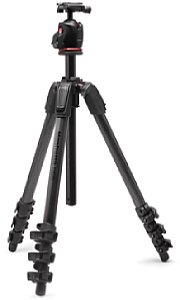 Manfrotto MK055CXPRO4-Q6T Carbonfaser-Stativ-Set mit Kugelkopf. [Foto: Manfrotto]