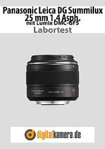 Panasonic Leica DG Summilux 25 mm 1.4 Asph. mit Lumix DMC-GF5 Labortest, Seite 1 [Foto: MediaNord]