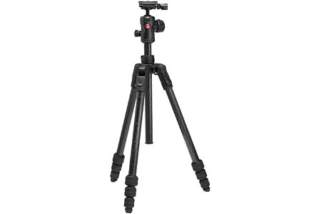 Manfrotto Befree Advanced AS Twist Carbon-Stativ (MKBFRTC4FB-BH). [Foto: Manfrotto]