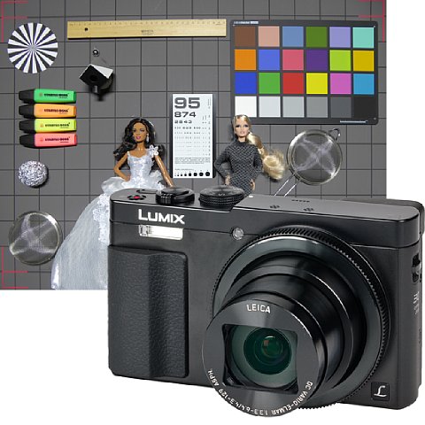 Vorschau des photographierten Testbildes mit Kamera