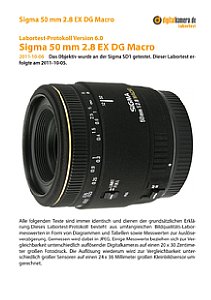 Sigma 50 mm 2.8 EX DG Macro mit SD1 Labortest, Seite 1 [Foto: MediaNord]