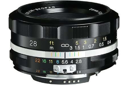 Voigtländer Color Skopar 2,8/28 mm SLII-S silber. [Foto: Voigtländer]