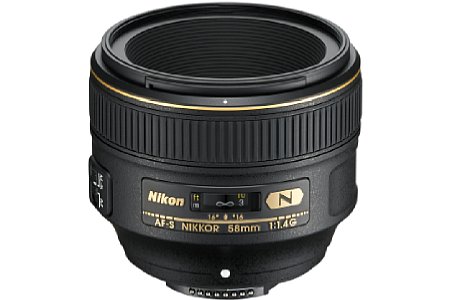 Nikon AF-S 58 mm 1:1.4G [Foto: Nikon]