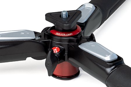 Manfrotto 055LAA Bodenhöhenadapter Stativzubehör. [Foto: Manfrotto]