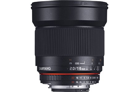 Samyang 16 mm F2 ED AS UMC CS. [Foto: Samyang]