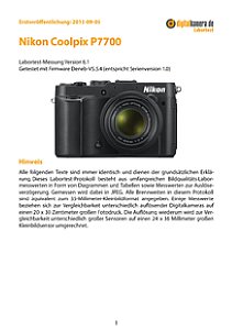 Nikon Coolpix P7700 Labortest, Seite 1 [Foto: MediaNord]