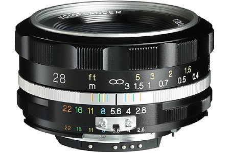 Voigtländer Color Skopar 2,8/28 mm SLII-S silber. [Foto: Voigtländer]