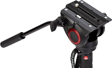 Manfrotto MVMPRO500 Fluid-Video-Monopod mit 500 Videoneiger. [Foto: Manfrotto]