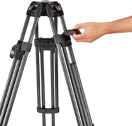 Manfrotto Doppelrohrstativ 645 Fast Twin Carbon (MVTTWINFC). [Foto: Manfrotto]