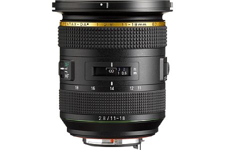 Pentax HD* DA 11-18 mm F2,8 ED DC AW. [Foto: Pentax]