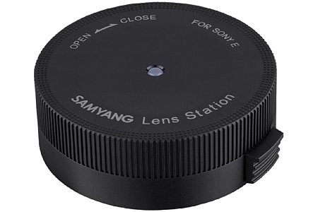 Samyang Lens-Station Sony E-Mount. [Foto: Samyang]