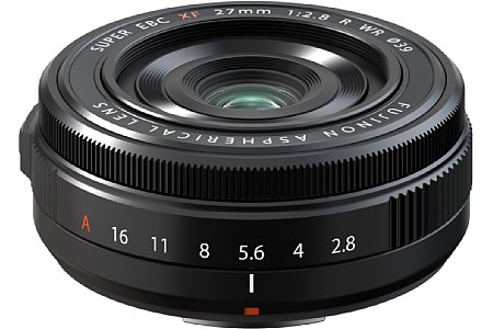 Fujifilm XF 27 mm F2.8 R WR. [Foto: Fujifilm]