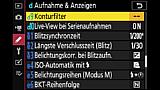 Der Konturfilter (Focus Peaking) hilft beim manuellen Fokussieren. [Foto: MediaNord]