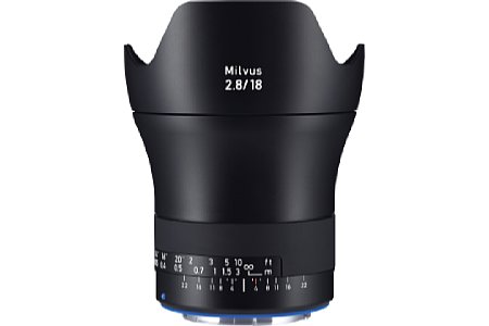 Zeiss Milvus 2.8/18 mit ZE-Mount. [Foto: Zeiss]