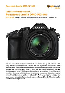 Panasonic Lumix DMC-FZ1000 Labortest, Seite 1 [Foto: MediaNord]